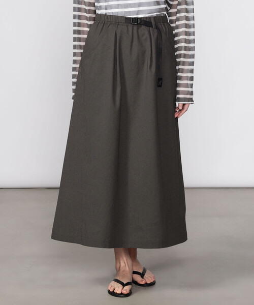 Gramicci(グラミチ)の「Gramicci | 〈別注〉 ドットエアー シエラスカート WOMEN(スカート・レディース・グレー/オリーブ/ブラック・M)」の15枚目の写真