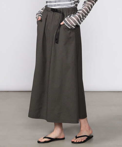 Gramicci(グラミチ)の「Gramicci | 〈別注〉 ドットエアー シエラスカート WOMEN(スカート・レディース・グレー/オリーブ/ブラック・M)」の11枚目の写真