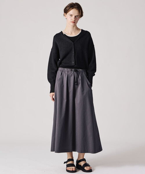 Gramicci(グラミチ)の「Gramicci | 〈別注〉 ドットエアー シエラスカート WOMEN(スカート・レディース・グレー/オリーブ/ブラック・M)」の8枚目の写真