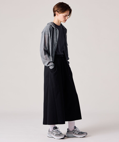 Gramicci(グラミチ)の「Gramicci | 〈別注〉 ドットエアー シエラスカート WOMEN(スカート・レディース・グレー/オリーブ/ブラック・M)」の4枚目の写真