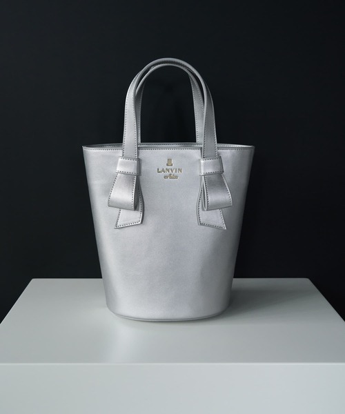 LANVIN en Bleu JLレザーミニトートバッグ LANVIN en Bleu（ランバンオンブルー）の「JLレザーミニトートバッグ