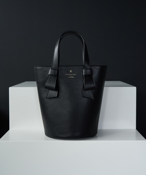 LANVIN en Bleu(ランバンオンブルー)の「アンス バケツトート(トートバッグ・レディース・シルバー/オフホワイト/ブラック・FREE)」の3枚目の写真