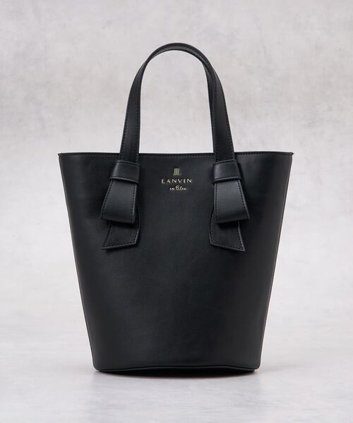 LANVIN en Bleu(ランバンオンブルー)の「アンス バケツトート(トートバッグ・レディース・シルバー/オフホワイト/ブラック・FREE)」の15枚目の写真