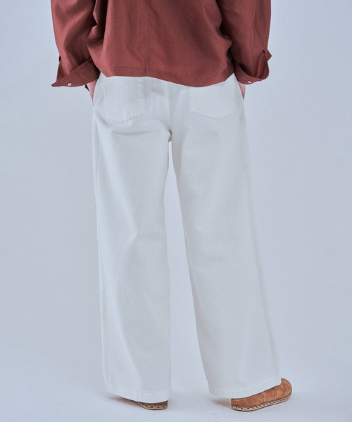 EDIFICE（エディフィス）の「LE JEAN DE EDIFICE ワイド デニム（デニムパンツ・メンズ・ホワイト/ブルー系その他・SMALL/MEDIUM/LARGE）」の11枚目の写真