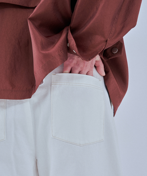 EDIFICE（エディフィス）の「LE JEAN DE EDIFICE ワイド デニム（デニムパンツ・メンズ・ホワイト/ブルー系その他・SMALL/MEDIUM/LARGE）」の13枚目の写真