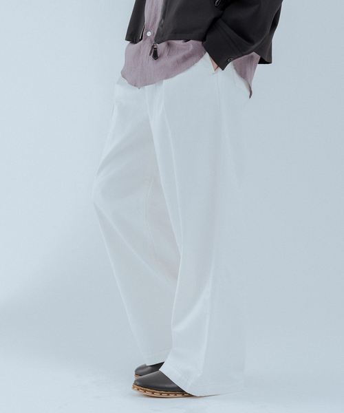 EDIFICE（エディフィス）の「LE JEAN DE EDIFICE ワイド デニム（デニムパンツ・メンズ・ホワイト/ブルー系その他・SMALL/MEDIUM/LARGE）」の17枚目の写真