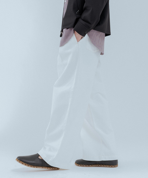 EDIFICE（エディフィス）の「LE JEAN DE EDIFICE ワイド デニム（デニムパンツ・メンズ・ホワイト/ブルー系その他・SMALL/MEDIUM/LARGE）」の18枚目の写真