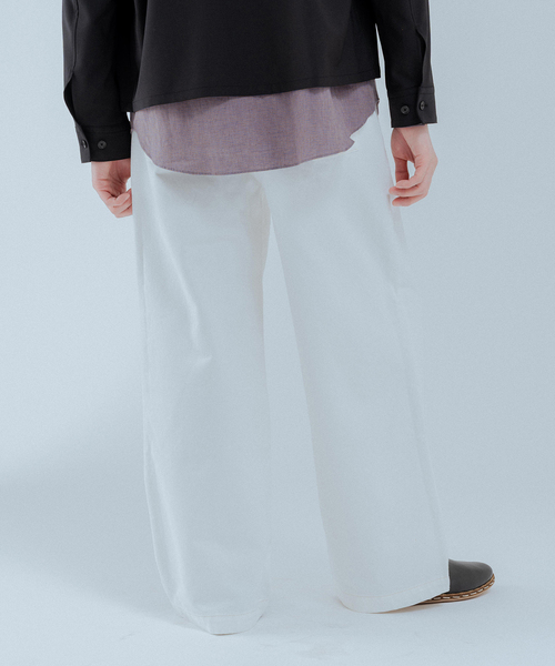 EDIFICE（エディフィス）の「LE JEAN DE EDIFICE ワイド デニム（デニムパンツ・メンズ・ホワイト/ブルー系その他・SMALL/MEDIUM/LARGE）」の19枚目の写真