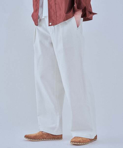 EDIFICE（エディフィス）の「LE JEAN DE EDIFICE ワイド デニム（デニムパンツ・メンズ・ホワイト/ブルー系その他・SMALL/MEDIUM/LARGE）」の7枚目の写真