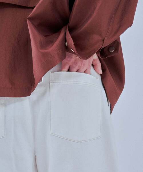 EDIFICE（エディフィス）の「LE JEAN DE EDIFICE ワイド デニム（デニムパンツ・メンズ・ホワイト/ブルー系その他・SMALL/MEDIUM/LARGE）」の10枚目の写真