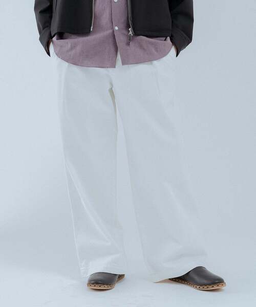 EDIFICE（エディフィス）の「LE JEAN DE EDIFICE ワイド デニム（デニムパンツ・メンズ・ホワイト/ブルー系その他・SMALL/MEDIUM/LARGE）」の13枚目の写真