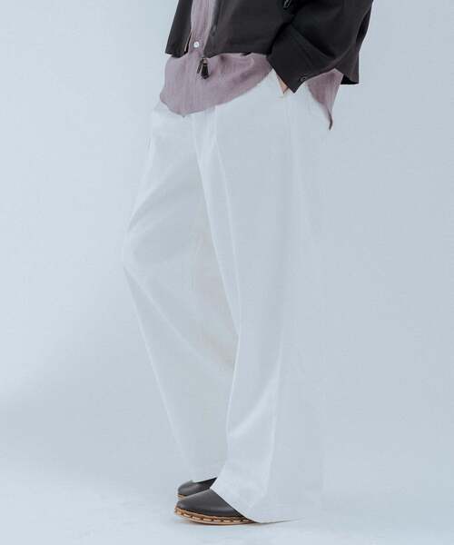 EDIFICE（エディフィス）の「LE JEAN DE EDIFICE ワイド デニム（デニムパンツ・メンズ・ホワイト/ブルー系その他・SMALL/MEDIUM/LARGE）」の14枚目の写真