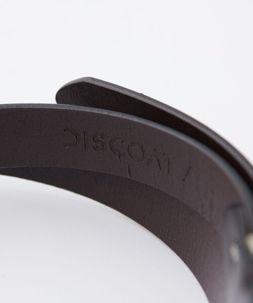 DISCOAT（ディスコート）の「カーブバックルレザーベルト（ベルト・レディース・ブラック/ブラウン・FREE）」の4枚目の写真