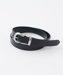 DISCOAT | カーブバックルレザーベルト(ベルト)