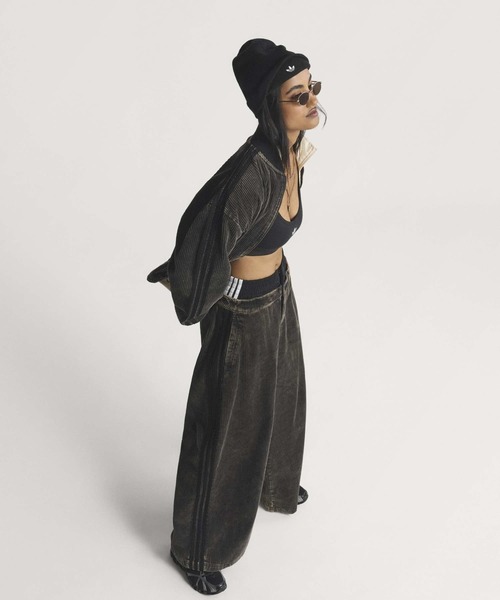 adidas（アディダス）の「コーデュロイ SST ジャケット / アディダスオリジナルス adidas Originals（ブルゾン・レディース・ブラック/ブラウン・SMALL/X-SMALL/LARGE/MEDIUM/XX-LARGE/X-LARGE）」の13枚目の写真