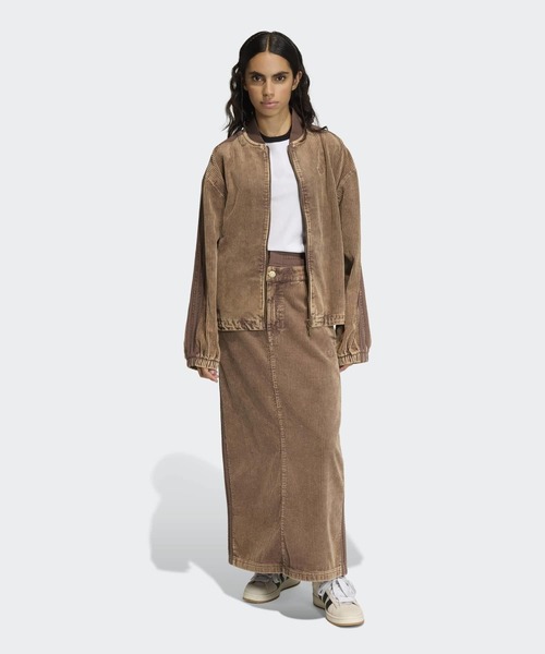 adidas（アディダス）の「コーデュロイ SST ジャケット / アディダスオリジナルス adidas Originals（ブルゾン・レディース・ブラック/ブラウン・SMALL/X-SMALL/LARGE/MEDIUM/XX-LARGE/X-LARGE）」の8枚目の写真