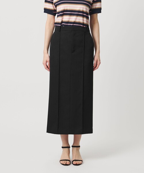UNITED ARROWS(ユナイテッドアローズ)の「ギャバジン スカート(スカート・レディース・ブラック/ネイビー・36/38)」の14枚目の写真