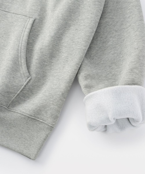 無印良品（ムジルシリョウヒン）の「紳士　スウェットプルパーカ（パーカー・メンズ・ブラック/ネイビー/グレー・L/XL/S）」の14枚目の写真