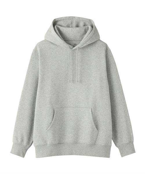 無印良品（ムジルシリョウヒン）の「紳士　スウェットプルパーカ（パーカー・メンズ・ブラック/ネイビー/グレー・L/XL/S）」の13枚目の写真