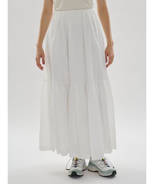 emmi(エミ)の「ティアードスカート(スカート・レディース・ブラック/ホワイト・0/1)」の4枚目の写真