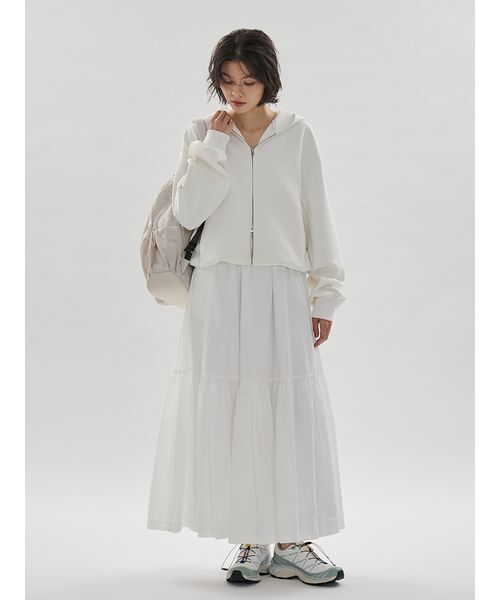 emmi(エミ)の「ティアードスカート(スカート・レディース・ブラック/ホワイト・0/1)」の13枚目の写真