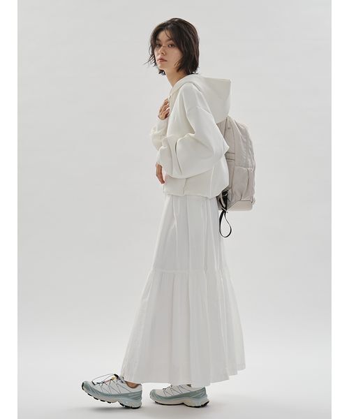 emmi(エミ)の「ティアードスカート(スカート・レディース・ブラック/ホワイト・0/1)」の18枚目の写真