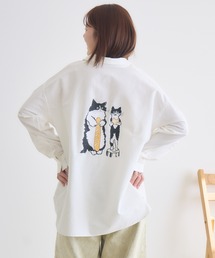 meeny miny | 【meeny miny】CAT & BAKES 9456『フランスパン』シャツ(シャツ/ブラウス)