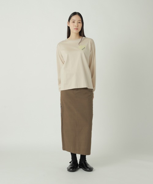 ZUCCa(ズッカ)の「CORD EMBROIDERY BOTTOM / S(スカート・レディース・ブラック/ブラウン/ホワイト・M size)」の6枚目の写真