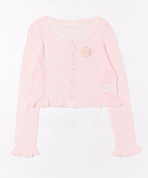 frunco(フランコ)の「【ZOZOTOWN限定】パールボタンローズカーディガン(カーディガン/ボレロ・レディース・イエロー/ホワイト/ピンク/ブラック/ブルー・FREE)」の21枚目の写真