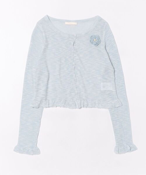 frunco(フランコ)の「【ZOZOTOWN限定】パールボタンローズカーディガン(カーディガン/ボレロ・レディース・イエロー/ホワイト/ピンク/ブラック/ブルー・FREE)」の22枚目の写真