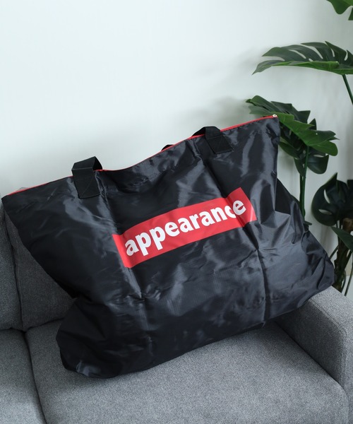FUNALIVE（ファンアライブ）の「appearance パッカブルバッグ 大容量 折りたたみ（エコバッグ/サブバッグ・メンズ・ネイビー/ブラック/グレー・FREE）」の9枚目の写真