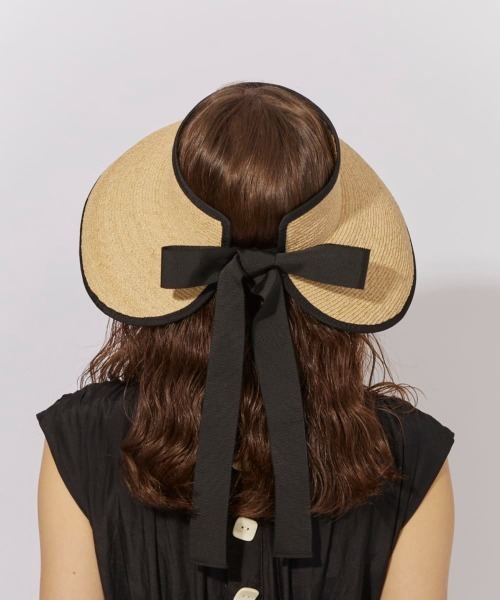 セール】Chapeau d' O Raffia Casablanca Visor / シャポードオー