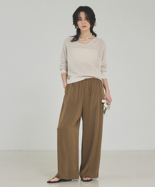 qualite(カリテ)の「【大人の天然石】サザレスライドネックレス(ネックレス・レディース・ホワイト・フリー)」の6枚目の写真