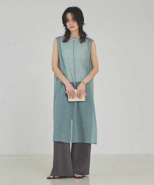 qualite(カリテ)の「【大人の天然石】サザレスライドネックレス(ネックレス・レディース・ホワイト・フリー)」の8枚目の写真