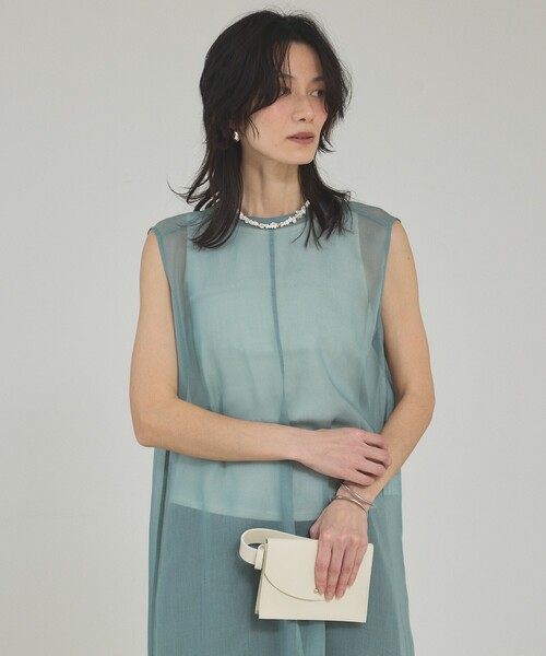 qualite(カリテ)の「【大人の天然石】サザレスライドネックレス(ネックレス・レディース・ホワイト・フリー)」の18枚目の写真