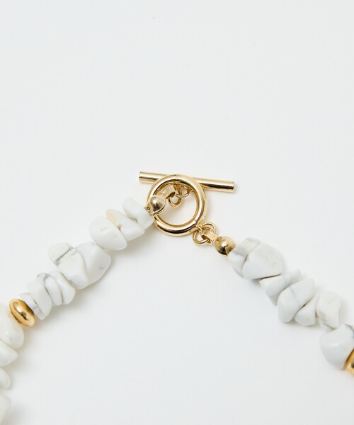 qualite(カリテ)の「【大人の天然石】サザレスライドネックレス(ネックレス・レディース・ホワイト・フリー)」の21枚目の写真