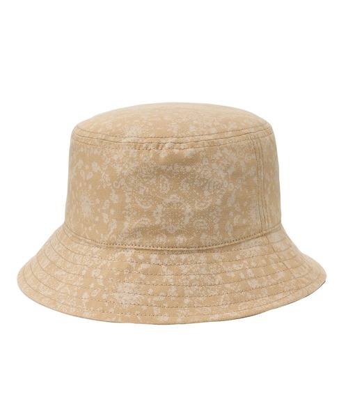 ROXY(ロキシー)の「ROXY ウィメンズ SANDLINE HAT バケットハット 花柄・バンダナ柄【2026年春夏モデル】/ロキシーバケハ(ハット・レディース・ベージュ/ブルー・FREE)」の3枚目の写真