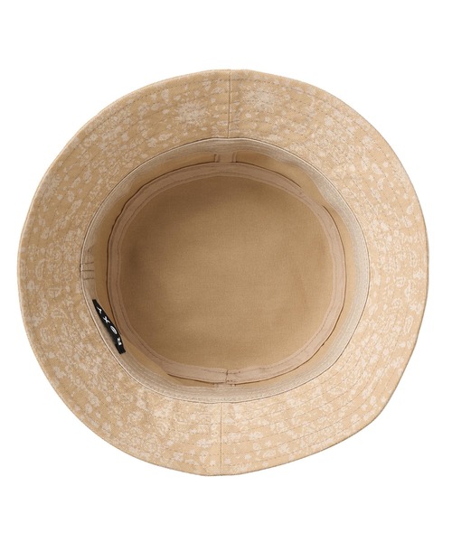 ROXY(ロキシー)の「ROXY ウィメンズ SANDLINE HAT バケットハット 花柄・バンダナ柄【2026年春夏モデル】/ロキシーバケハ(ハット・レディース・ベージュ/ブルー・FREE)」の5枚目の写真