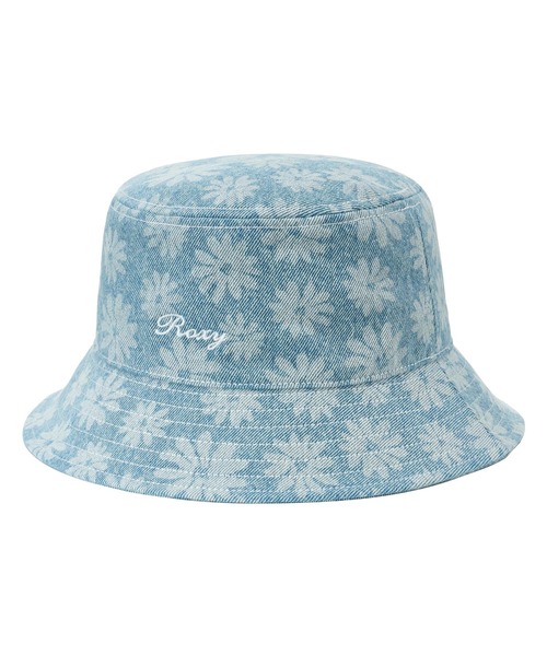 ROXY(ロキシー)の「ROXY ウィメンズ SANDLINE HAT バケットハット 花柄・バンダナ柄【2026年春夏モデル】/ロキシーバケハ(ハット・レディース・ベージュ/ブルー・FREE)」の8枚目の写真