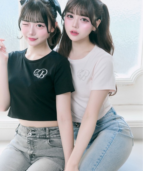 OLIVE des OLIVE（オリーブデオリーブ）の「【Belle Charme】Back Logo Flare Denim（デニムパンツ・レディース・グレー/ブラック/サックスブルー・MEDIUM/SMALL）」の16枚目の写真