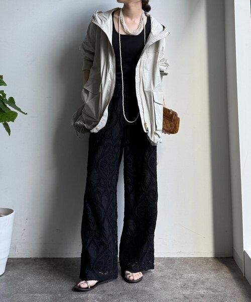 DouDou（ドゥドゥ）の「レースパンツ（その他パンツ・レディース・ブラック/ブラウン/ホワイト・TM/FREE）」の16枚目の写真