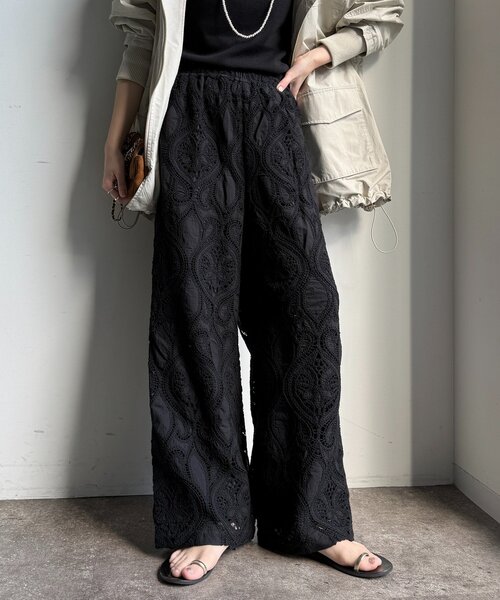 DouDou（ドゥドゥ）の「レースパンツ（その他パンツ・レディース・ブラック/ブラウン/ホワイト・TM/FREE）」の19枚目の写真