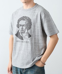 Healthknit | 【Healthknit】26SS TOMPKINS Jersey Crewneck S/S(Beethoven Print) 218※(Tシャツ/カットソー)
