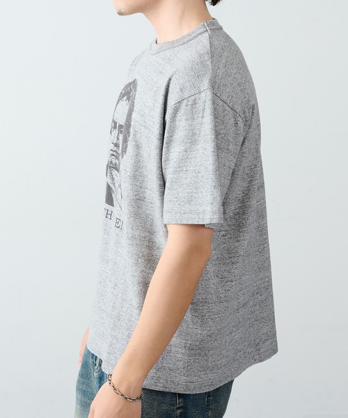 Healthknit(ヘルスニット)の「【Healthknit】26SS TOMPKINS Jersey Crewneck S/S(Beethoven Print) 218※(Tシャツ/カットソー・メンズ・ホワイト/ヘザーグレー・XL/L/M)」の11枚目の写真