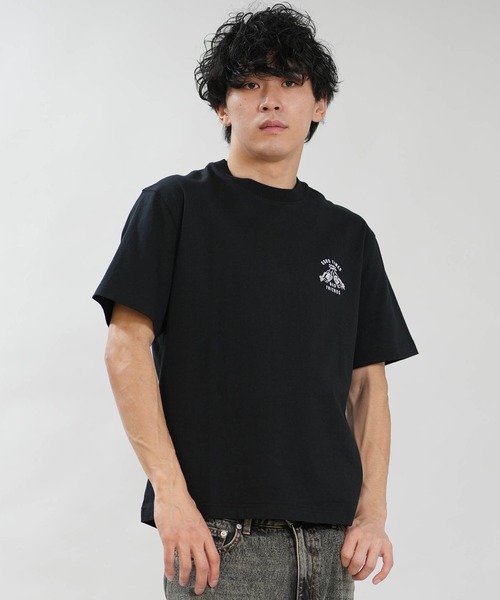LURKING CLASS(ラーキングクラス)の「【ムラサキスポーツ限定】LURKING CLASS/ラーキングクラス 半袖 Tシャツ ワンポイント 刺繡 ST26STM02(Tシャツ/カットソー・メンズ・ブラック/ホワイト・M/XL/L)」の8枚目の写真
