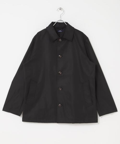 ITEMS URBANRESEARCH(アイテムズ アーバンリサーチ)の「防花粉×UVカット ステンカラーコート(楽着シリーズ)(その他アウター・メンズ・ベージュ/ブラック/カーキ・LARGE/MEDIUM)」の10枚目の写真