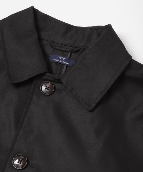 ITEMS URBANRESEARCH(アイテムズ アーバンリサーチ)の「防花粉×UVカット ステンカラーコート(楽着シリーズ)(その他アウター・メンズ・ベージュ/ブラック/カーキ・LARGE/MEDIUM)」の11枚目の写真