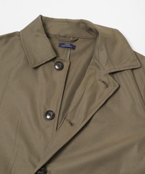 ITEMS URBANRESEARCH(アイテムズ アーバンリサーチ)の「防花粉×UVカット ステンカラーコート(楽着シリーズ)(その他アウター・メンズ・ベージュ/ブラック/カーキ・LARGE/MEDIUM)」の16枚目の写真