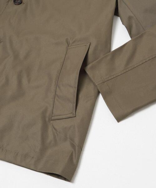 ITEMS URBANRESEARCH(アイテムズ アーバンリサーチ)の「防花粉×UVカット ステンカラーコート(楽着シリーズ)(その他アウター・メンズ・ベージュ/ブラック/カーキ・LARGE/MEDIUM)」の17枚目の写真