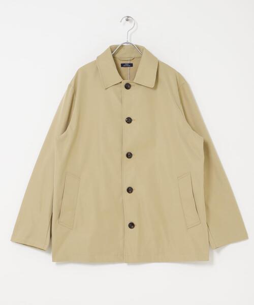 ITEMS URBANRESEARCH（アイテムズ アーバンリサーチ）の「防花粉×UVカット ステンカラーコート(楽着シリーズ)（その他アウター・メンズ・ベージュ/ブラック/カーキ・LARGE/MEDIUM）」の16枚目の写真